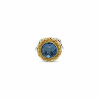 timeless blue topaz ring