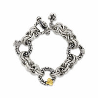 trilogy bracelet with gold  bee